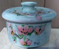 Poterie provençale Saint-Paul-de-Vence vintage 1960 Bonbonnière  poterie