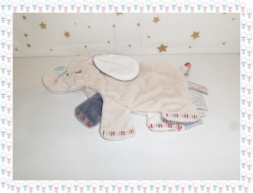 Doudou plat eléphant - doudou,