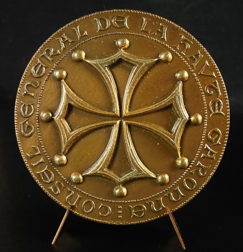 Médaille 1977 haute - médaille, haute-garonne