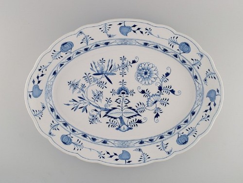 Plat service ancien géant - ancien,