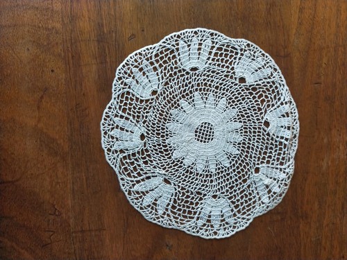 Napperon ancien crochet - napperon,