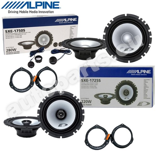 Kit enceintes alpine avant - kit,