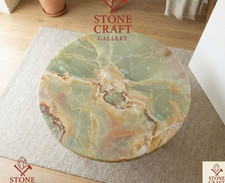 De Luxe Vert Onyx Pierre Rond
