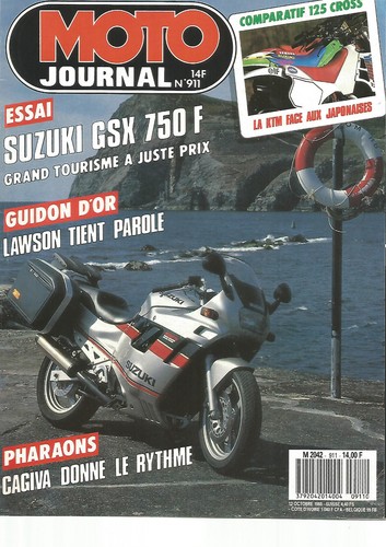 Moto journal 911 suz - journal, n°911