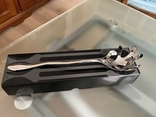 Alessi Cuillère à Spaghetti en Acier Inoxydable 18/10 Brillant, Neuve