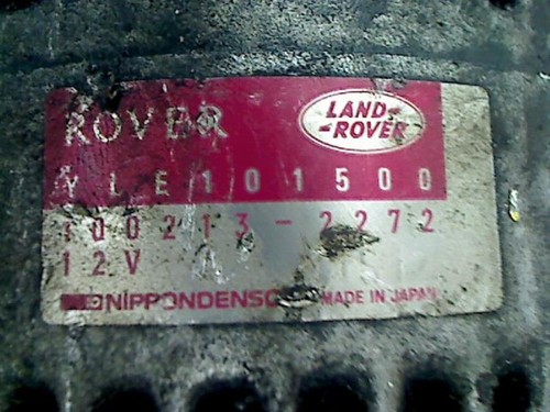 Alternateur rover 600 - alternateur, 20t2n