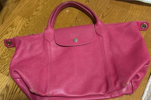 Longchamp pliage cuir top - longchamp,
