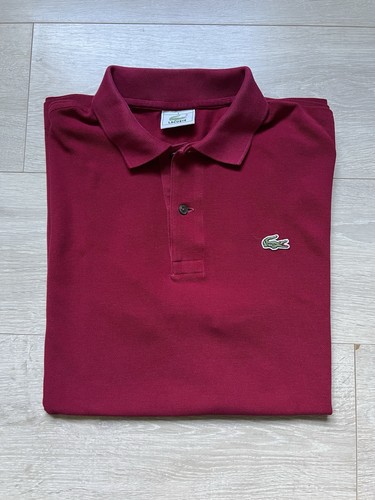 Lacoste polo homme bordeaux