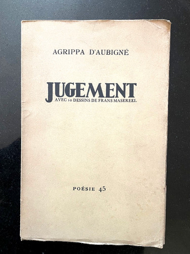 Jugement agrippa d aubigné - agrippa, d'aubignÉ