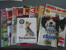 LOT DE LIVRES ET REVUES:ANIMAUX DOMESTIQUES,surtout chiens/30 millions d'amis,de