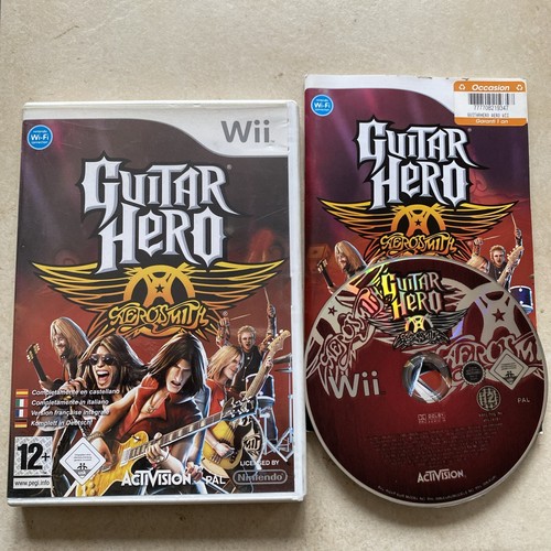 Jeu wii guitar hero aerosmith - jeu,