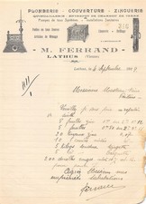 1930    F. MOUTON A PARIS - M. MASTEAU FRERES A POITIERS