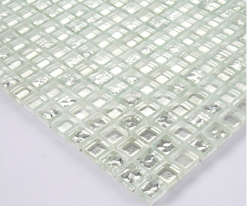 Verre mosaïque 15x15mm - verre,