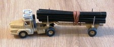 DINKY TOYS 39B. Tracteur + Remorque UNIC. SAHARA. Années 60.  1/43. MECCANO.