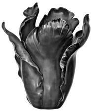 DAUM Crystal Tulip Black Large