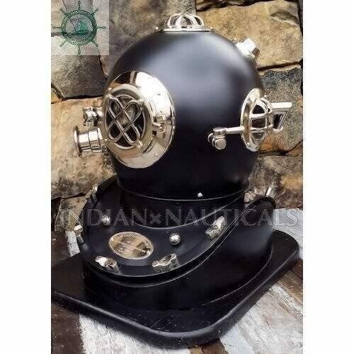 Casque plongée laiton - casque, de