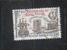 L6526 FRANCE Timbre Y&T N° 2170 de 1981 " Bateau Borda et batiments " Oblitéré