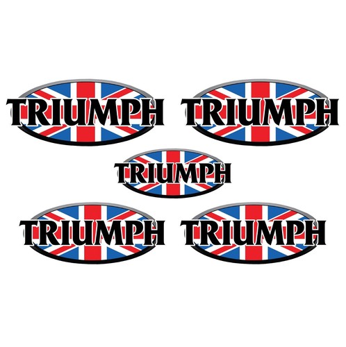 Adhésifs stickers triumph - adhésifs,