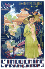 affiche poster indochine annam