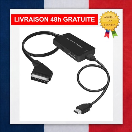 Adaptateur péritel scart vers - péritel,