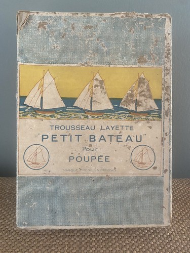 Ancienne boite petit bateau - ancienne, "petit