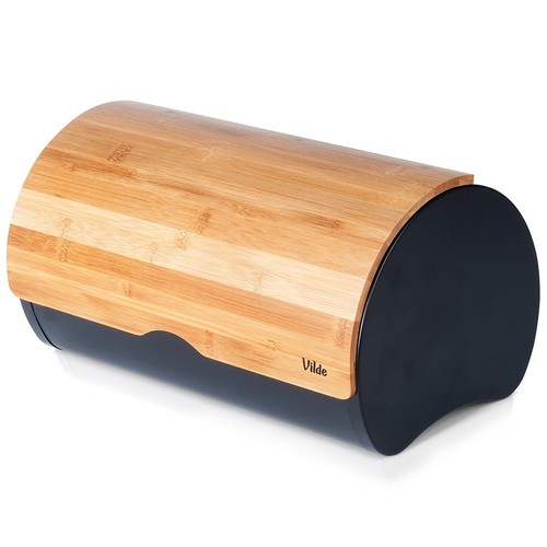 Boîte pain acier bois - et,