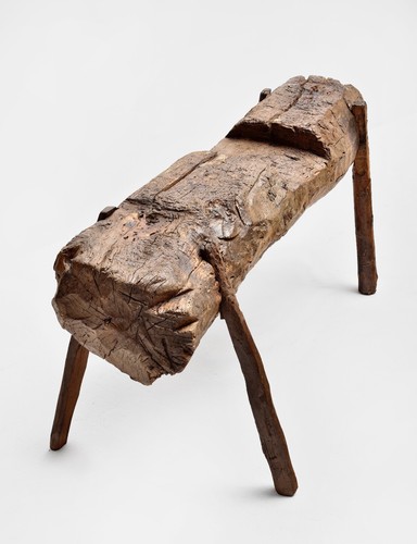 Ancien banc sabotier - banc, /
