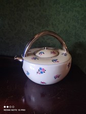 Théière en  Porcelaine de Limoges  de Charles Ahrenfeldt  Vintage Art Déco TBE
