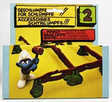 Les Schtroumpfs - Schleich - 40040 Les barrières - Accessoires n°2 (neuf en boit