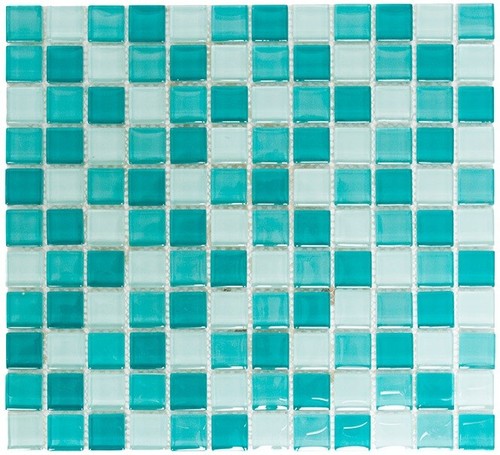 Mosaïque carreau translucide