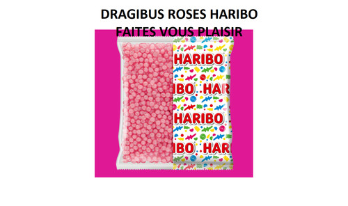 Bonbons haribo dragibus rose - haribo, 2