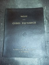 DALLOZ Codes d'audience suivis