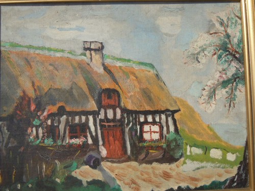 Peinture tableau paysage - , de