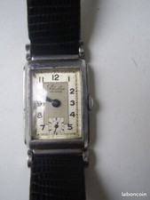 Rare montre homme ancienne art deco PHILOS suisse années 30