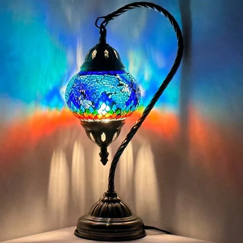 Lampe table colorée - lampe,