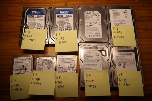 Lot disques dur - 3.5, et