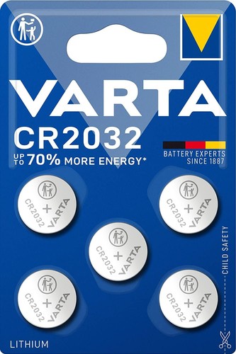 Varta cr2032 lot piles - 5,