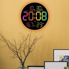 Horloge murale numérique avec