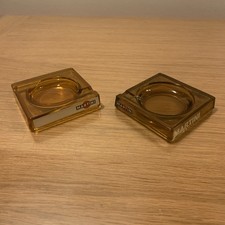 Lot De Deux Cendriers Vintage