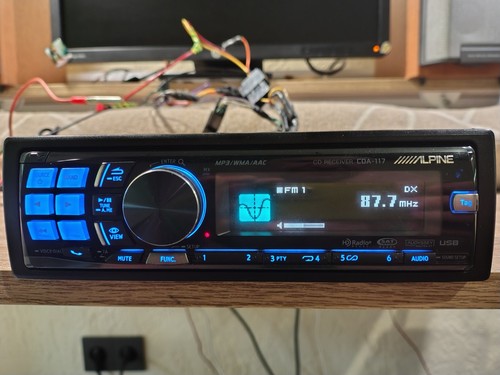 Alpine cda 117 car - alpine, stereo