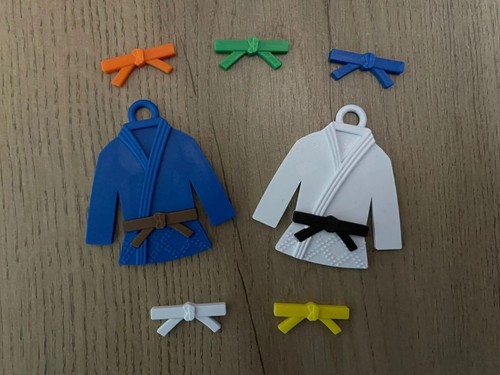 Porte clé kimono judo karate - porte,
