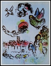 Marc Chagall : Nocturne à