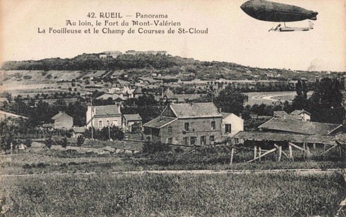 Cpa dos vert hauts seine - hauts, de