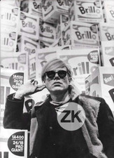ANDY WARHOL Pop Art BRILLO BOX Stockholm Exhibition Photo 1968