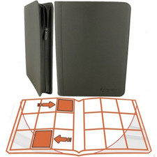 Zip Album noir - Classeur 360 cartes pour Toploader - Phoenix Shield