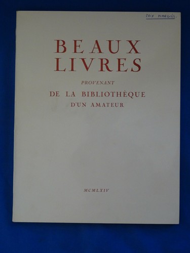 Beaux livres anciens du - livres, &