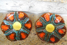 2 Assiettes à Huitres Vintage