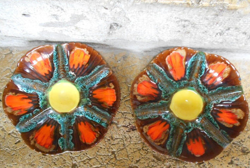 Assiettes huitres vintage - 2,