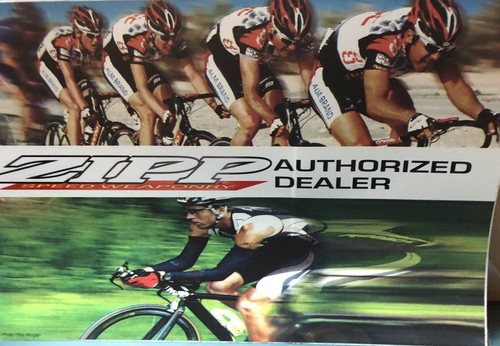 New vintage zipp sticker - new,