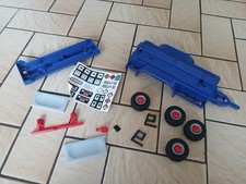 PLAYMOBIL 4323 LOT DE PIECES POUR LA REMORQUE DU CAMION + AUTOCOLLANT